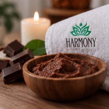Chocolaterapia: cacao y toalla Harmony
